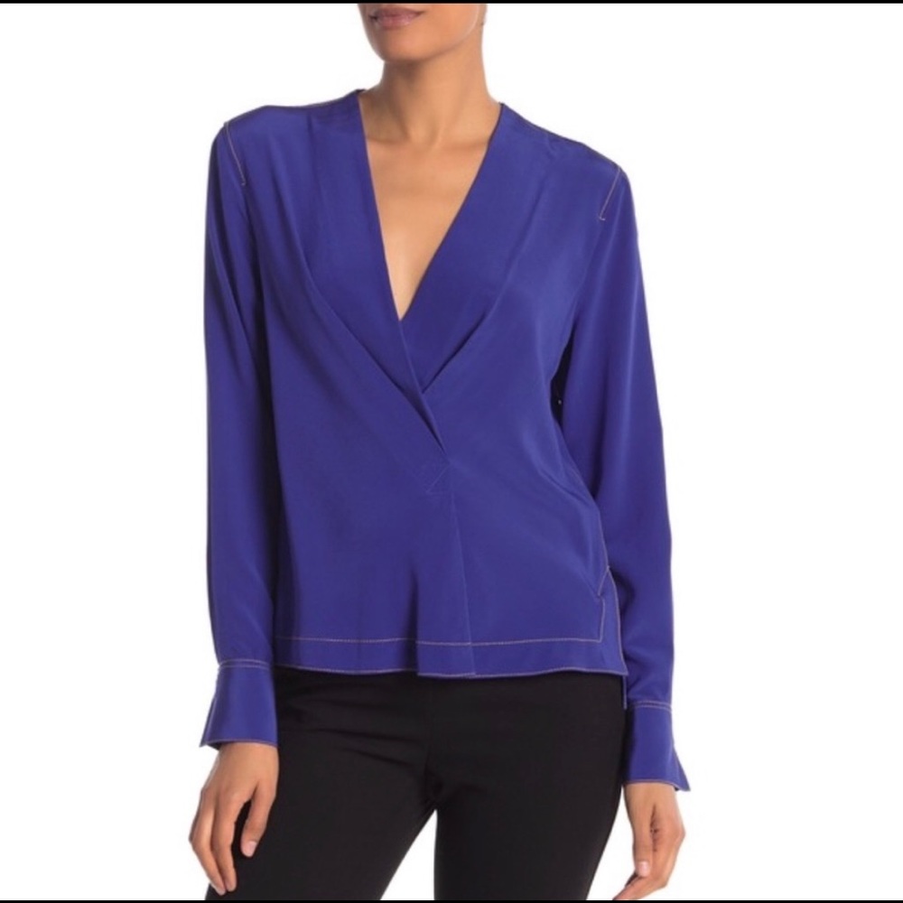 100% Silk Rag & Bone blouse